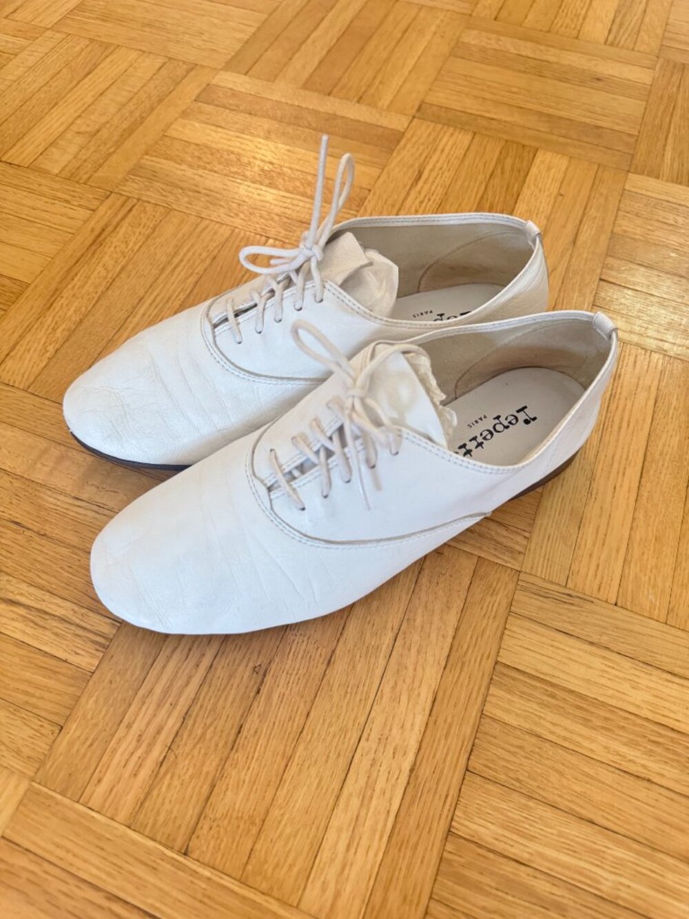 Repetto Gigi Oxfords Shoes Women's EU37.5/US7.5 White